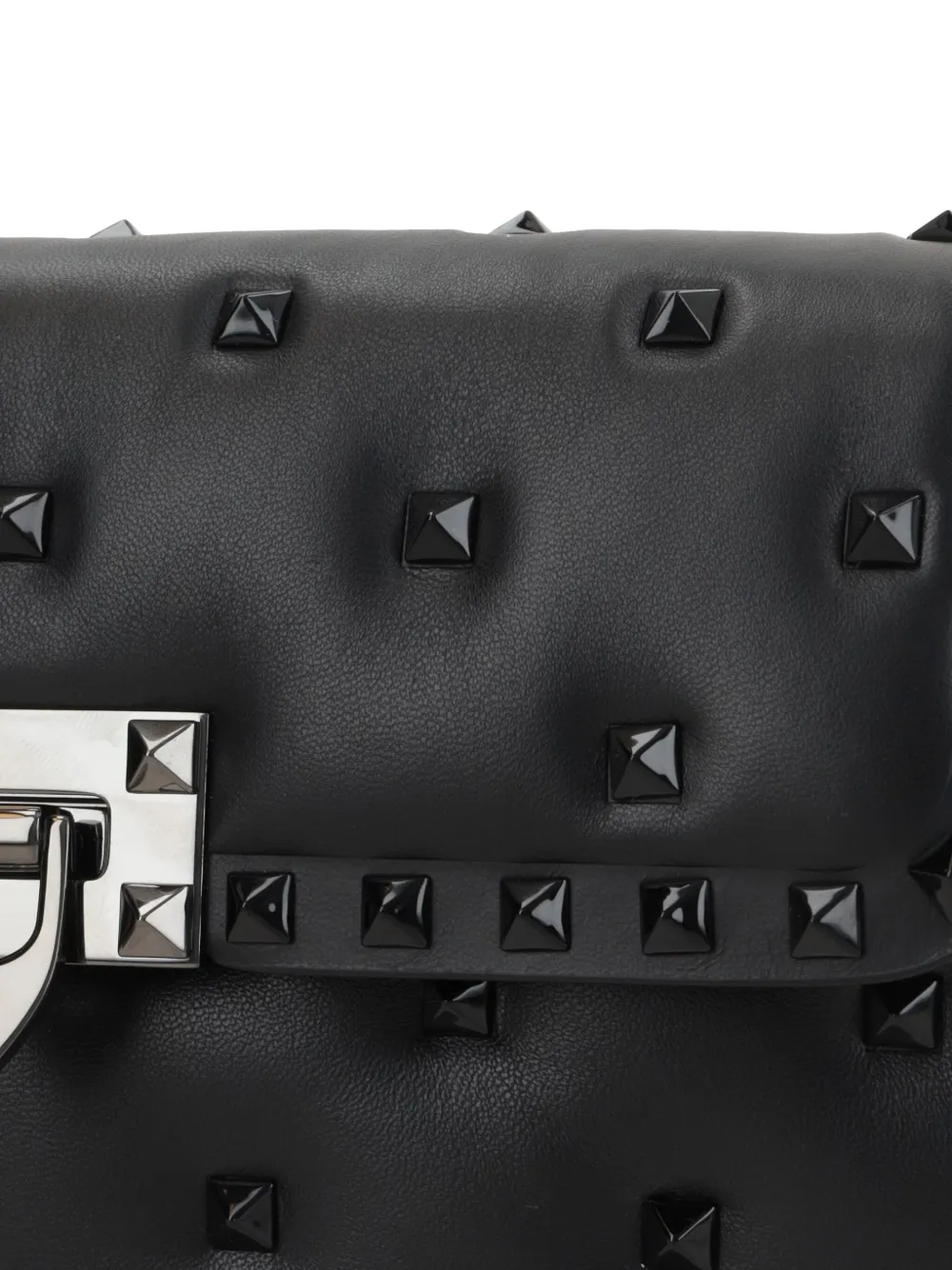 Valentino Garavani Rockstud schoudertas Zwart