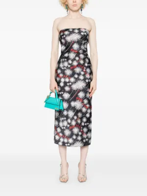【ALESSANDRO ENRIQUEZ】Printed poplin shirt dress Alessandro Enriquez floral-print Shirt Dress | Pink | FARFETCH