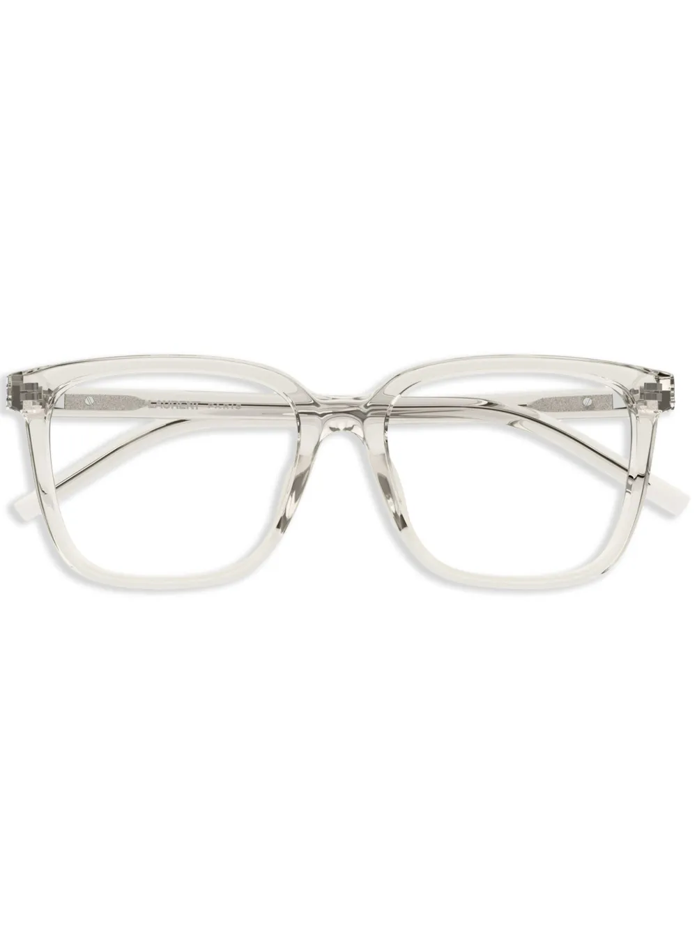 Saint Laurent Eyewear square-frame glasses | Neutrals | Image 1
