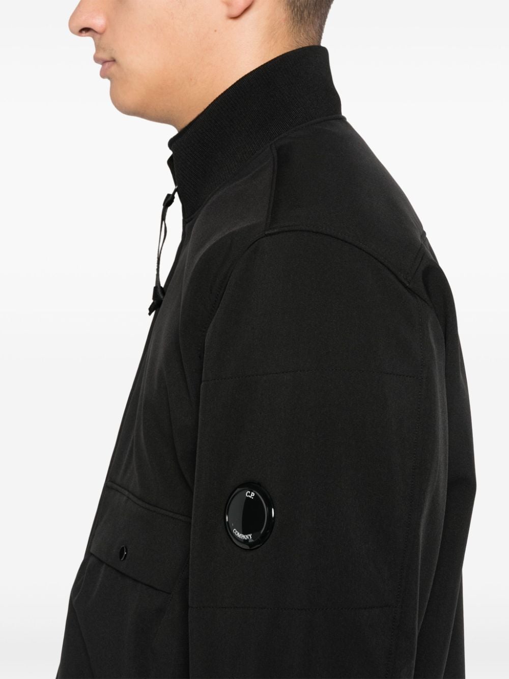 Shop C.p. Company C.p. Shell-r Jacket In Black