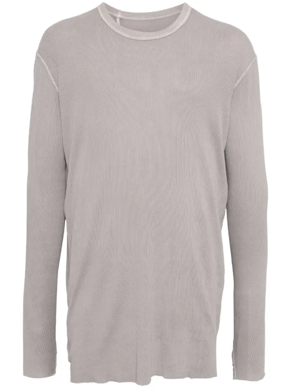 22SS 11 by Boris Bidjan Saberi カットソー ロンT Boris Bidjan Saberi ロングTシャツ | グレー | FARFETCH JP