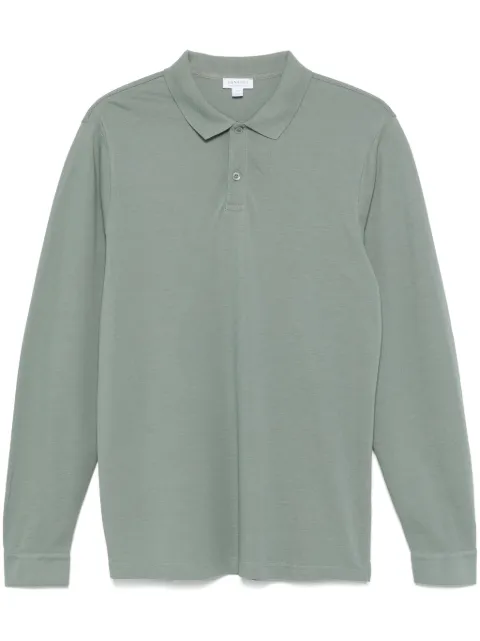 Sunspel Poloshirt aus Pikee