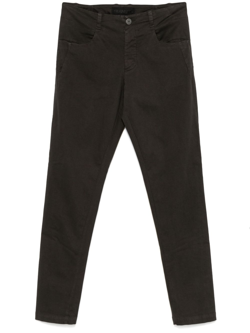 Transit slim-cut trousers - Brown