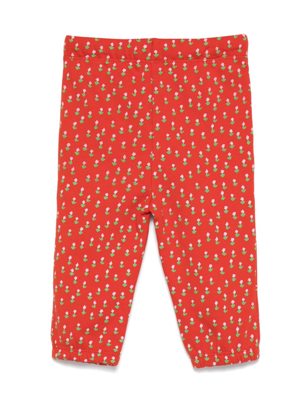 Stella McCartney Kids floral-print track pants - Rood