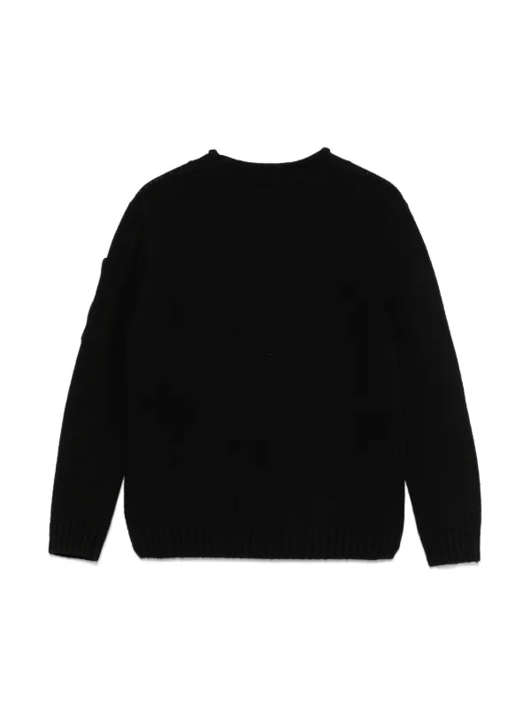 C.P. Company Kids レンズディテール セーター | ブラック | FARFETCH JP
