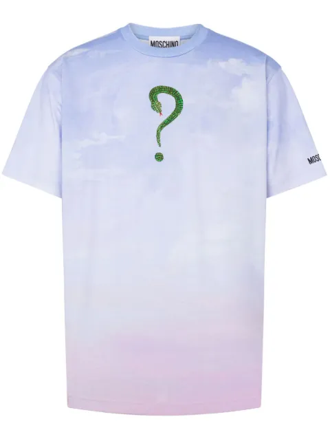 Moschino playera estampada