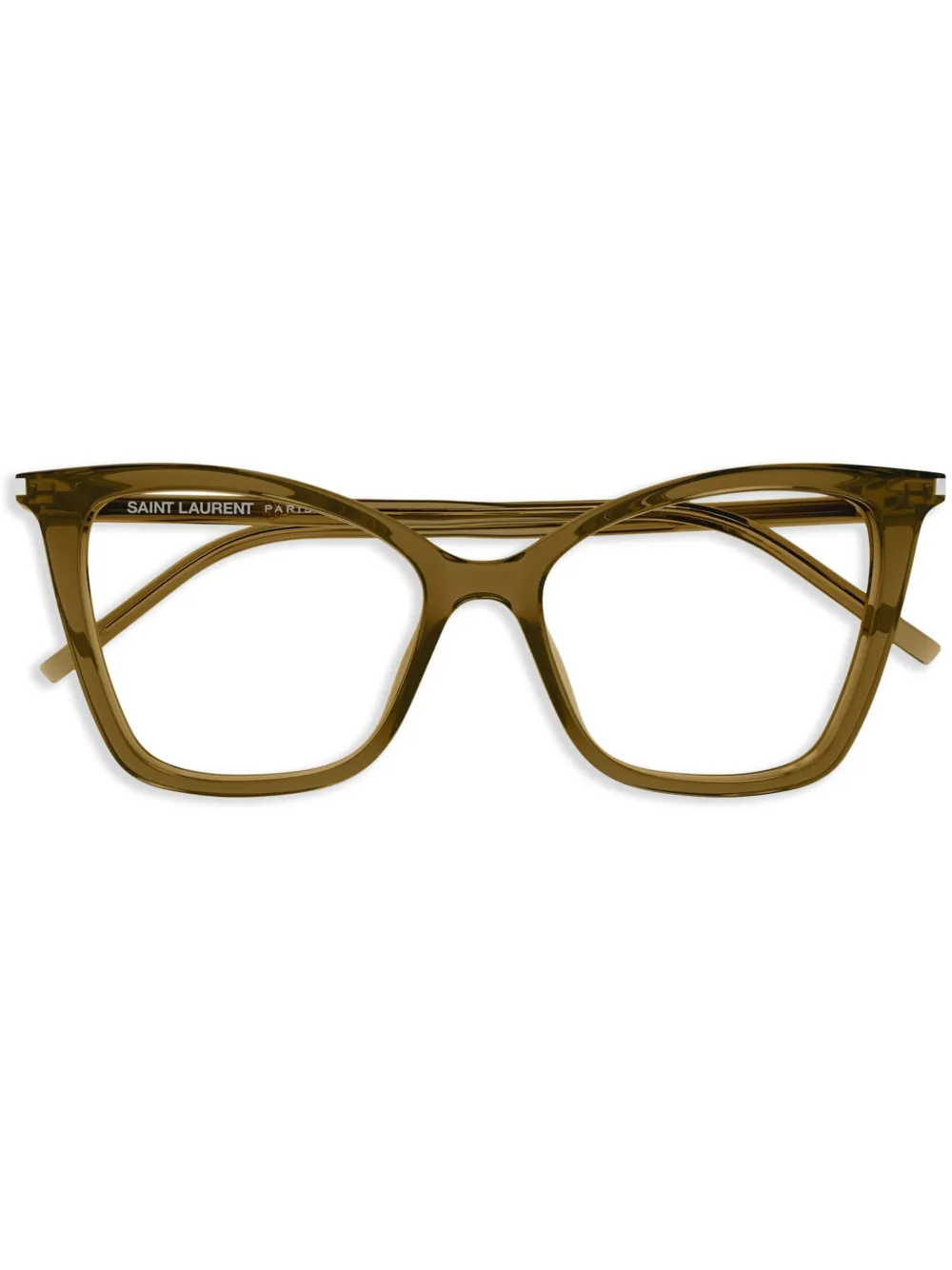 Saint Laurent Eyewear cat eye frames | Brown | Image 1