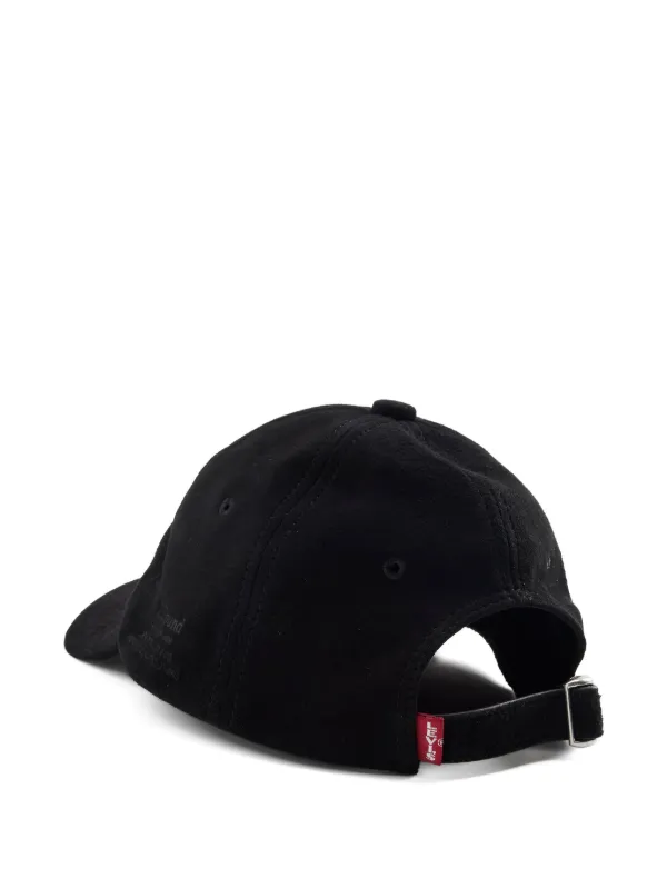 Levi's x JJJJound Suede Baseball Cap | Black | FARFETCH