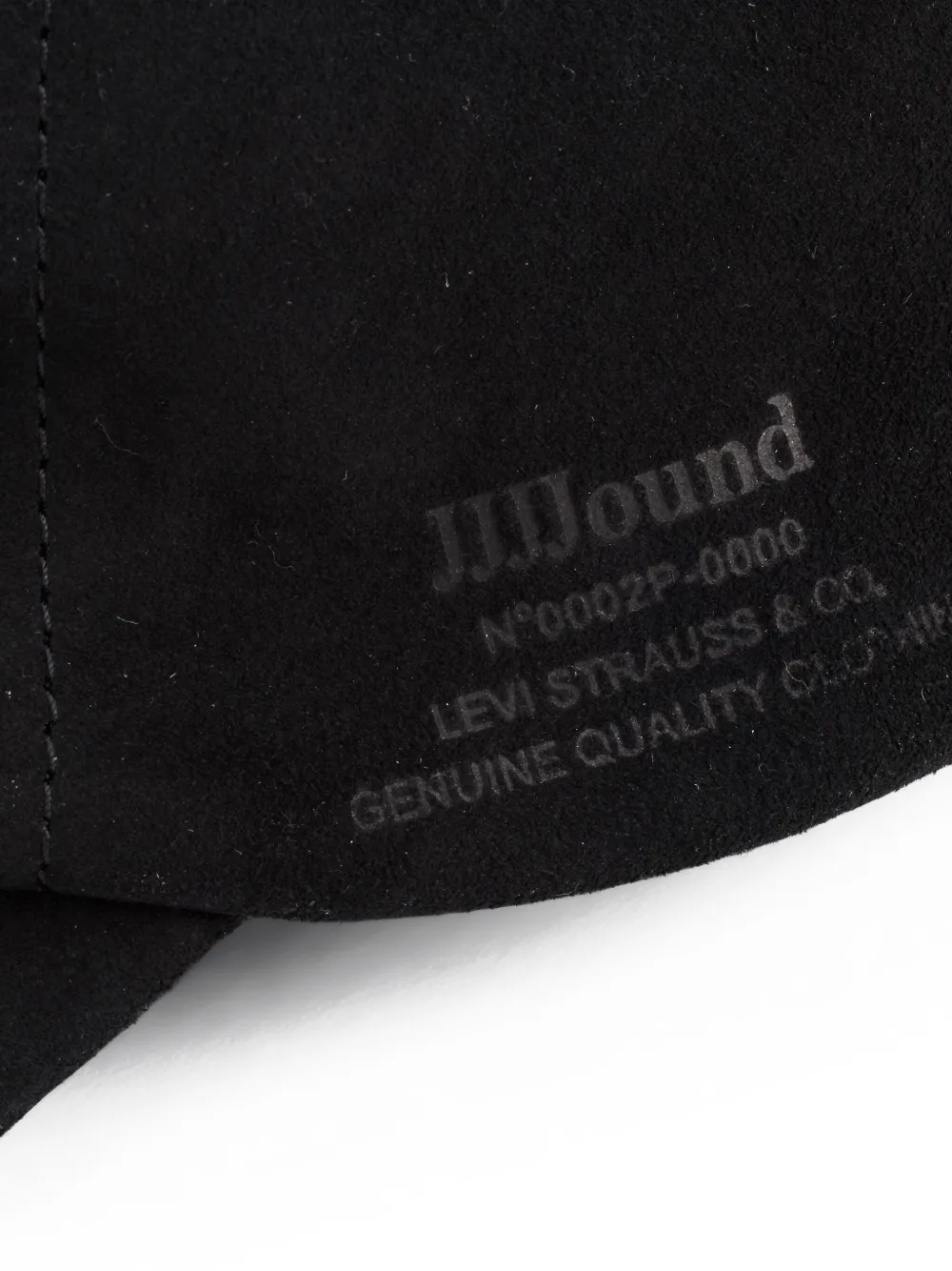Levi's x JJJJound スエード キャップ | ブラック | FARFETCH JP