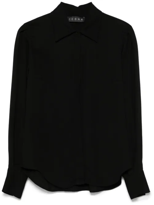 Chemise à boutonnière sur le devant - kaos - Modalova