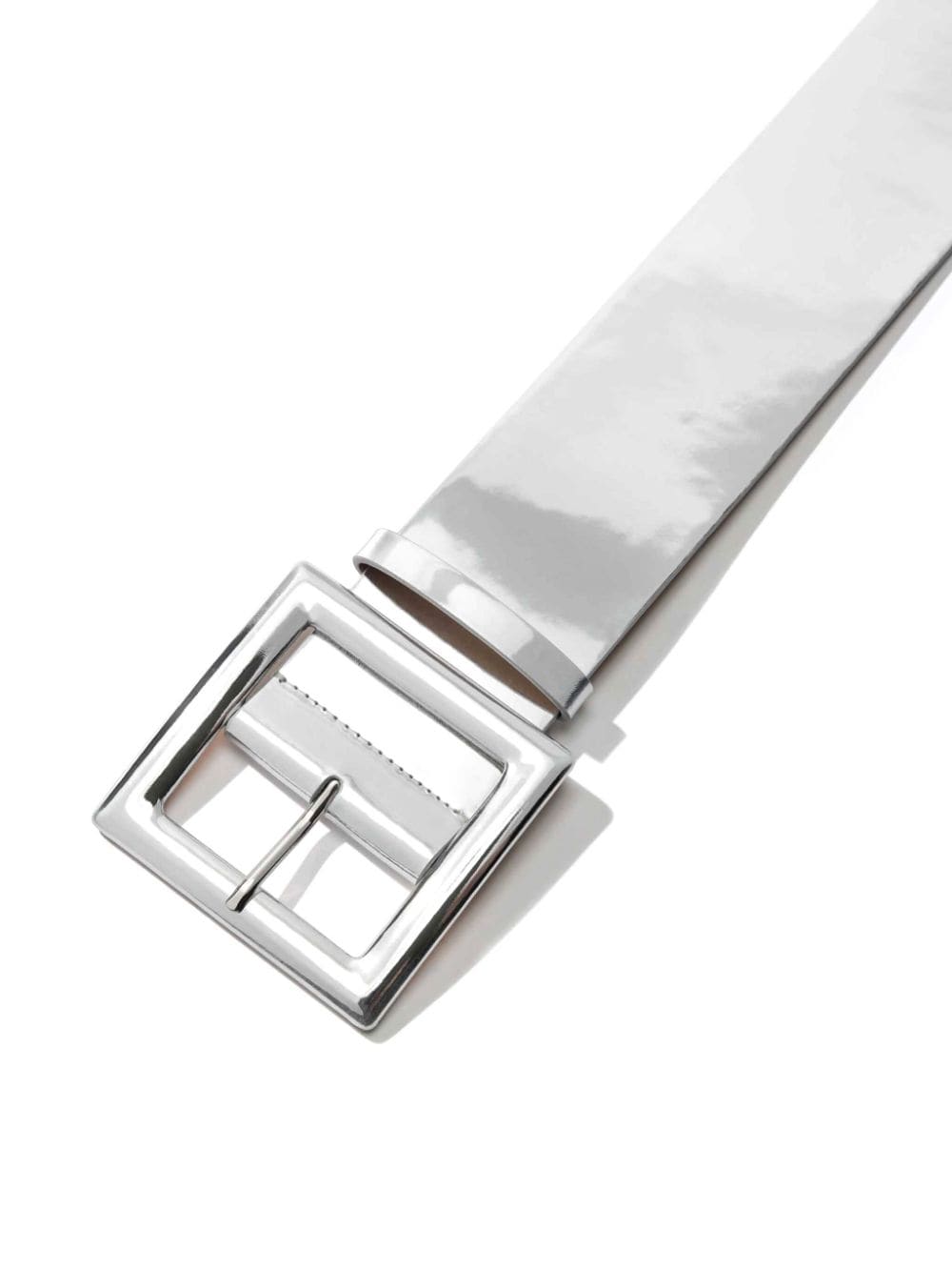 Carolina Herrera Spazzolato Icon riem - Zilver