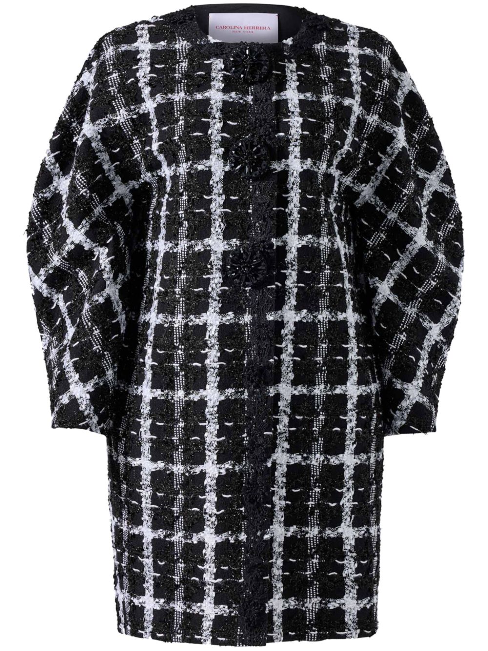 CAROLINA HERRERA TWEED COAT 