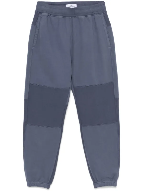 Stone Island Cotton Sweatpants Blue FARFETCH BN