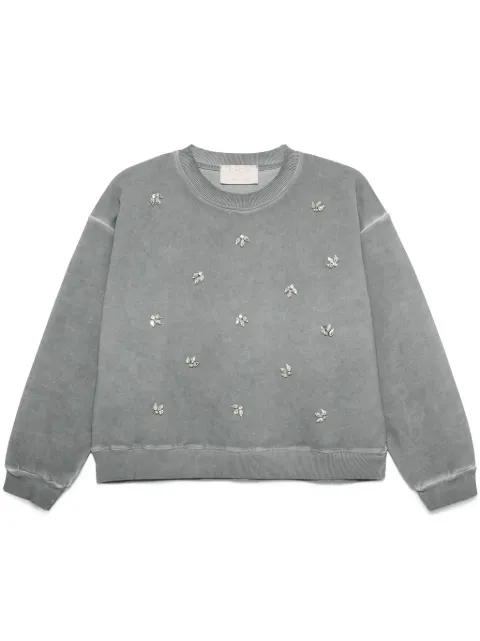 kaos sudadera con detalles de cristal