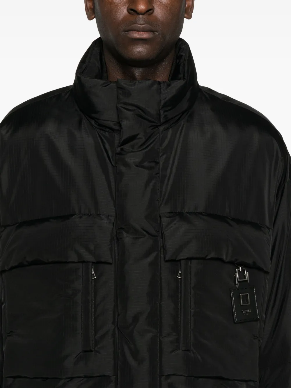 Wooyoungmi Utility Jacket With Multiple Pockets In Black