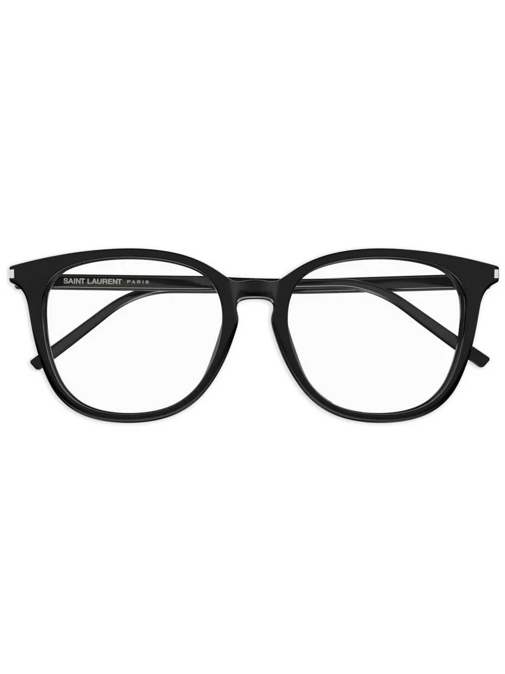 Saint Laurent Eyewear round-frame glasses | Black | Image 1