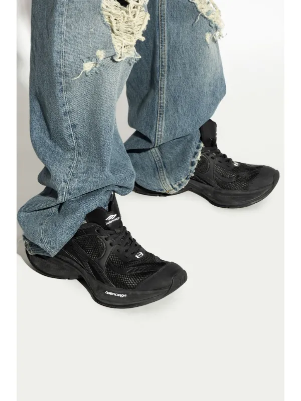 Balenciaga ロゴ スニーカー | ブラック | FARFETCH JP