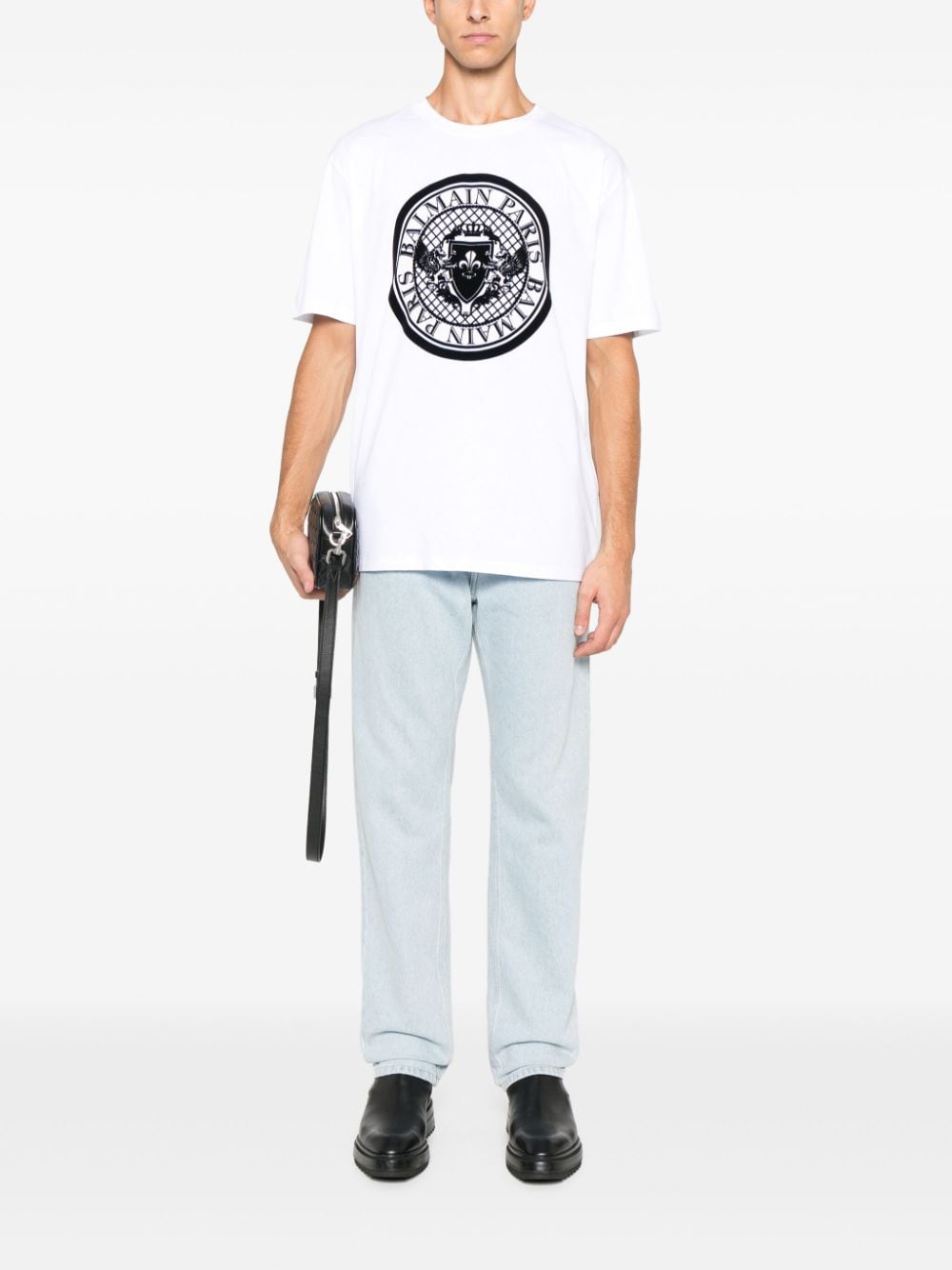 Balmain Coin T-shirt - Wit