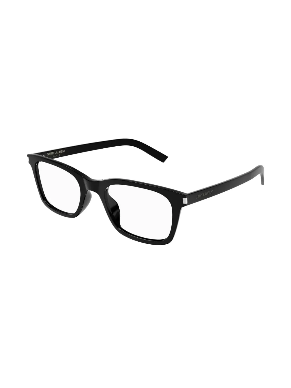  Saint Laurent Eyewear Square-frame Glasses - Black 