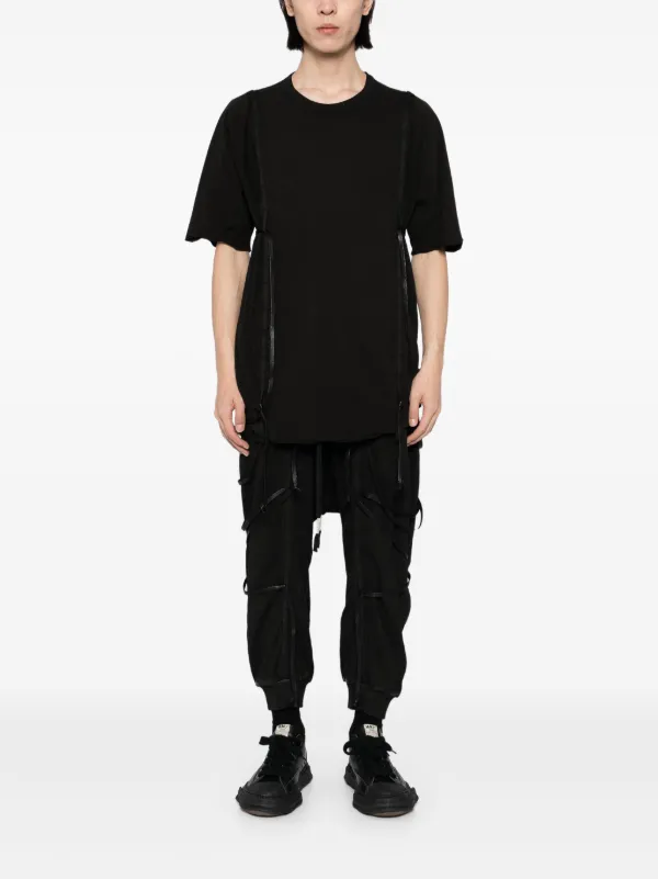Boris Bidjan Saberi Paneled T-shirt | Black | FARFETCH JO