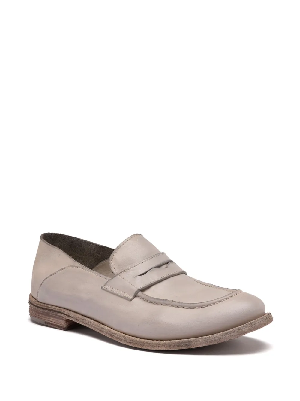 Officine Creative Lexikon 516 leather loafers Grey