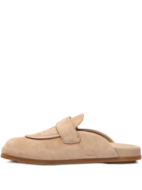 Max Mara leather mules 
