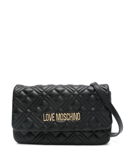 Love Moschino matelasse cross body bag Women