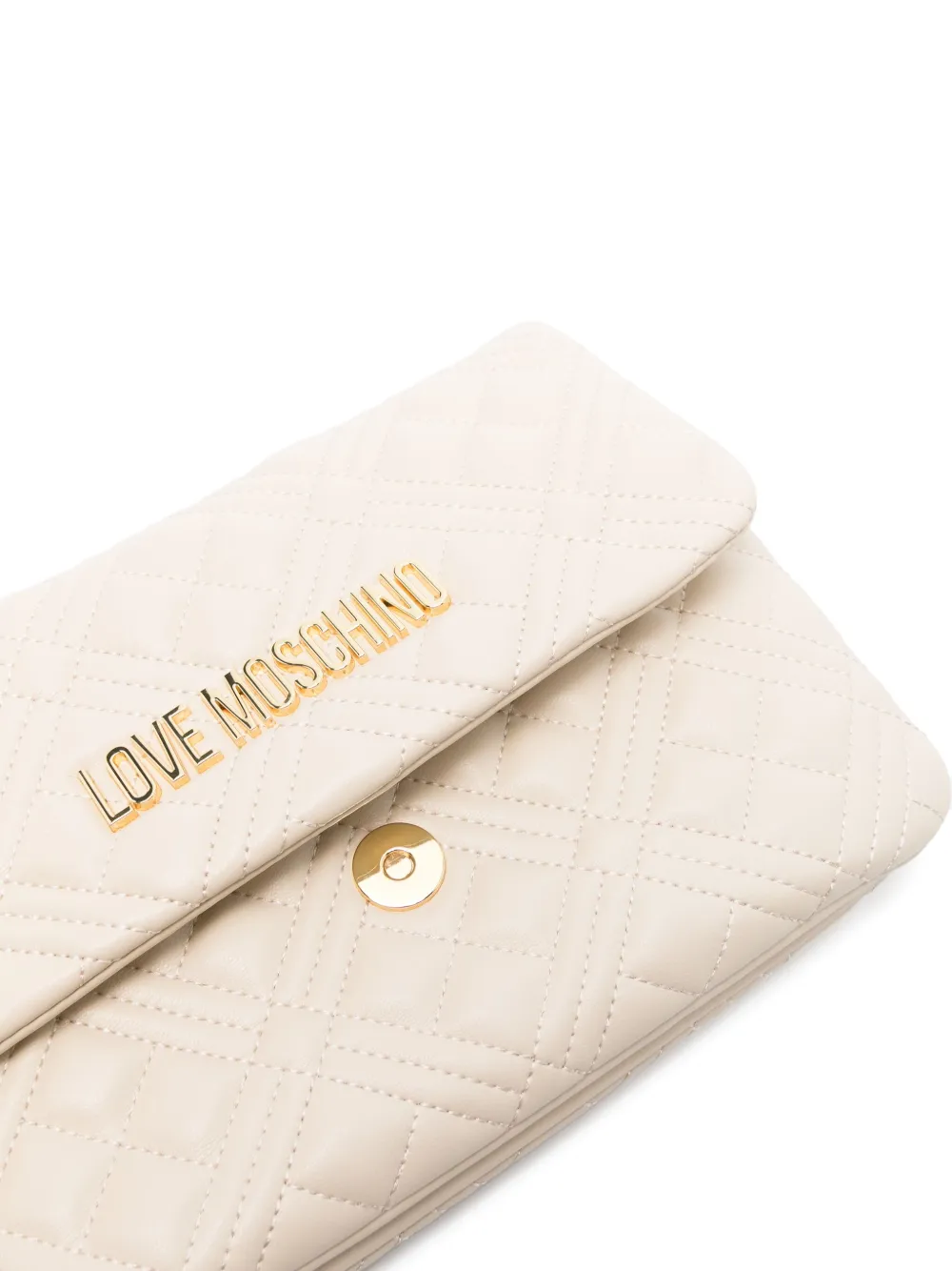 Affordable Love Moschino logo-lettering shoulder bag WOMEN