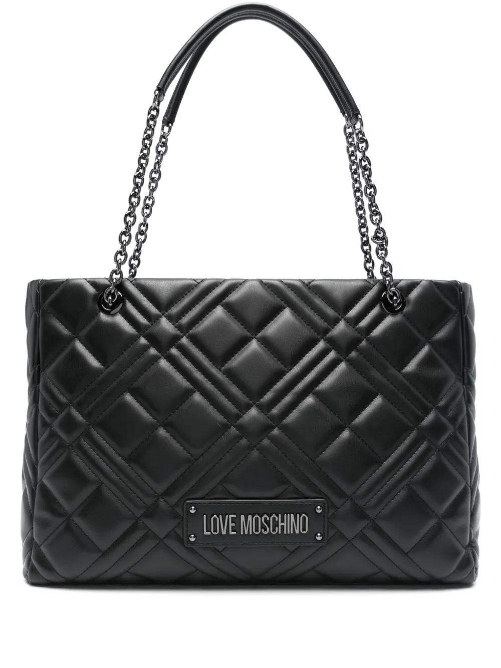 Love Moschino Gewatteerde schoudertas Zwart