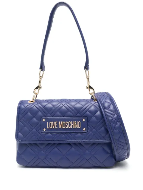 Love Moschino quilted shoulder bag WOMEN