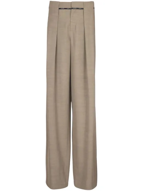 Balmain pantalones plisados