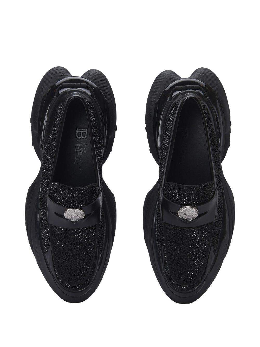 Balmain Unicorn loafers Black