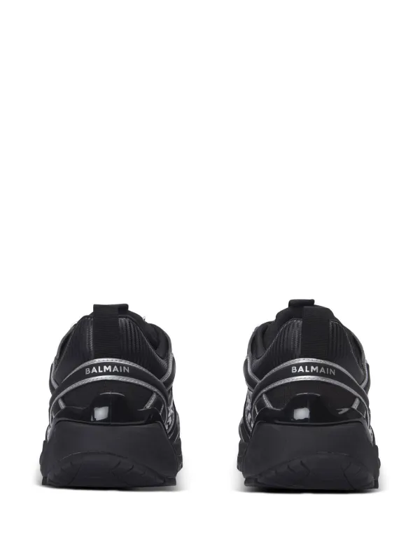 【関税込み】Balmain ブラック Cosmic Dust スニーカー Cosmic Dust trainers in technical materials - Women | BALMAIN