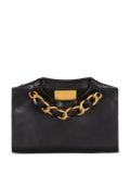 Balmain leather clutch bag - Black