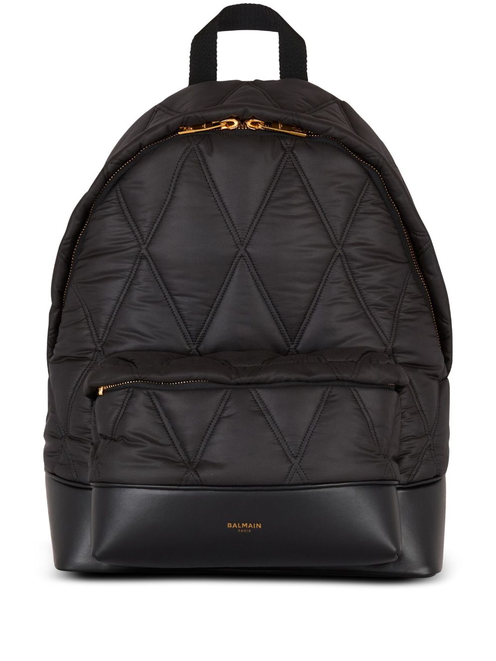 Balmain quilted backpack - Black