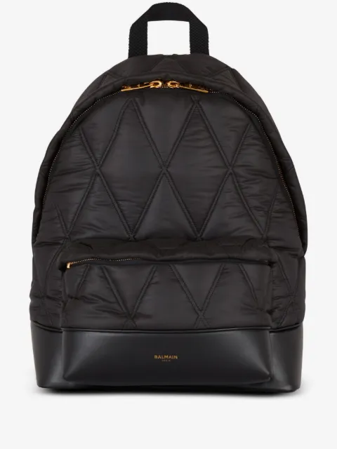 Balmain quilted backpack