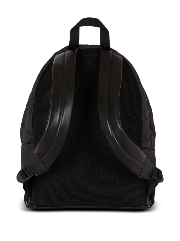 Balmain Quilted Backpack | Black | FARFETCH PH