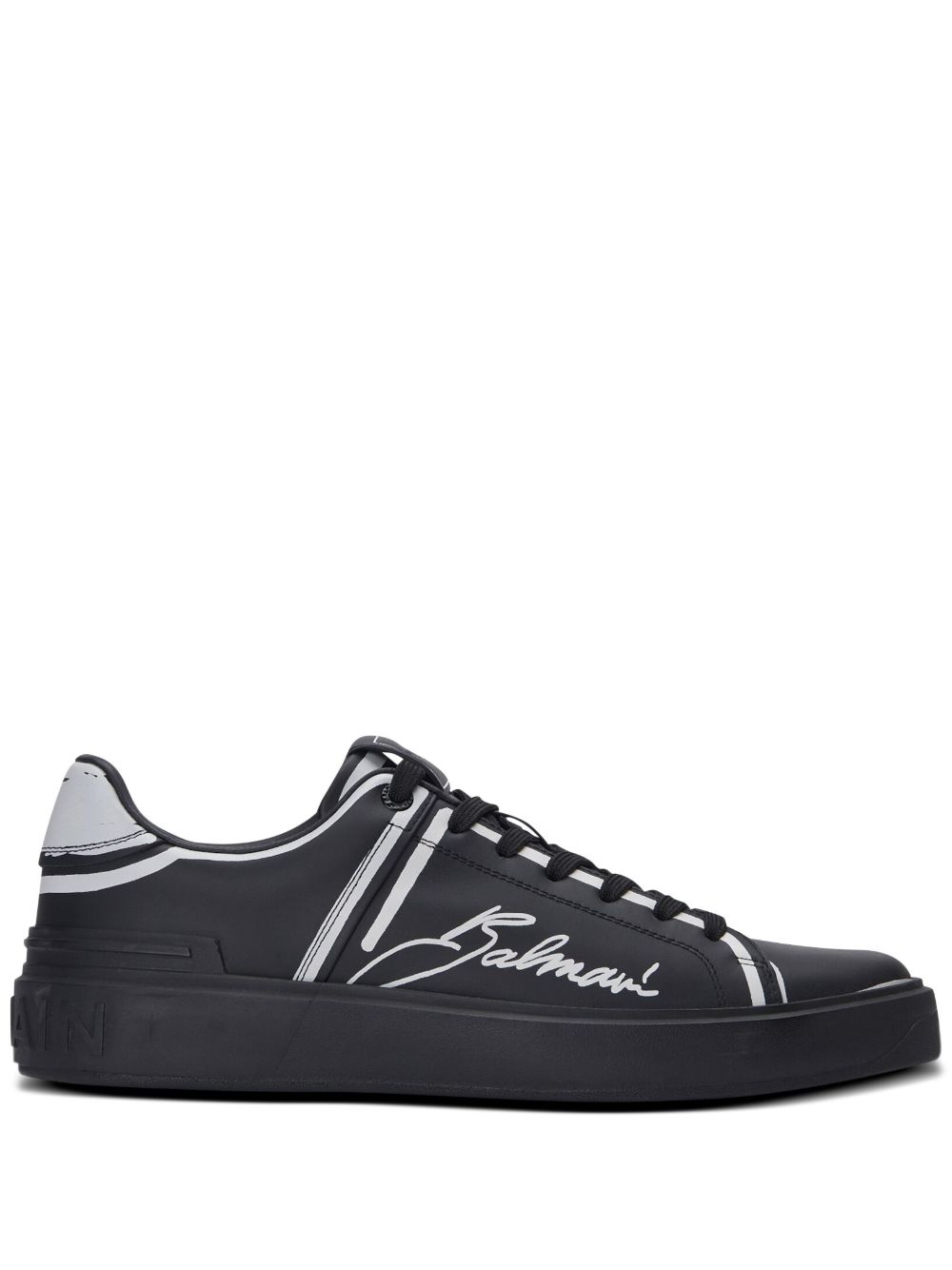 Balmain B-Court sneakers – Black