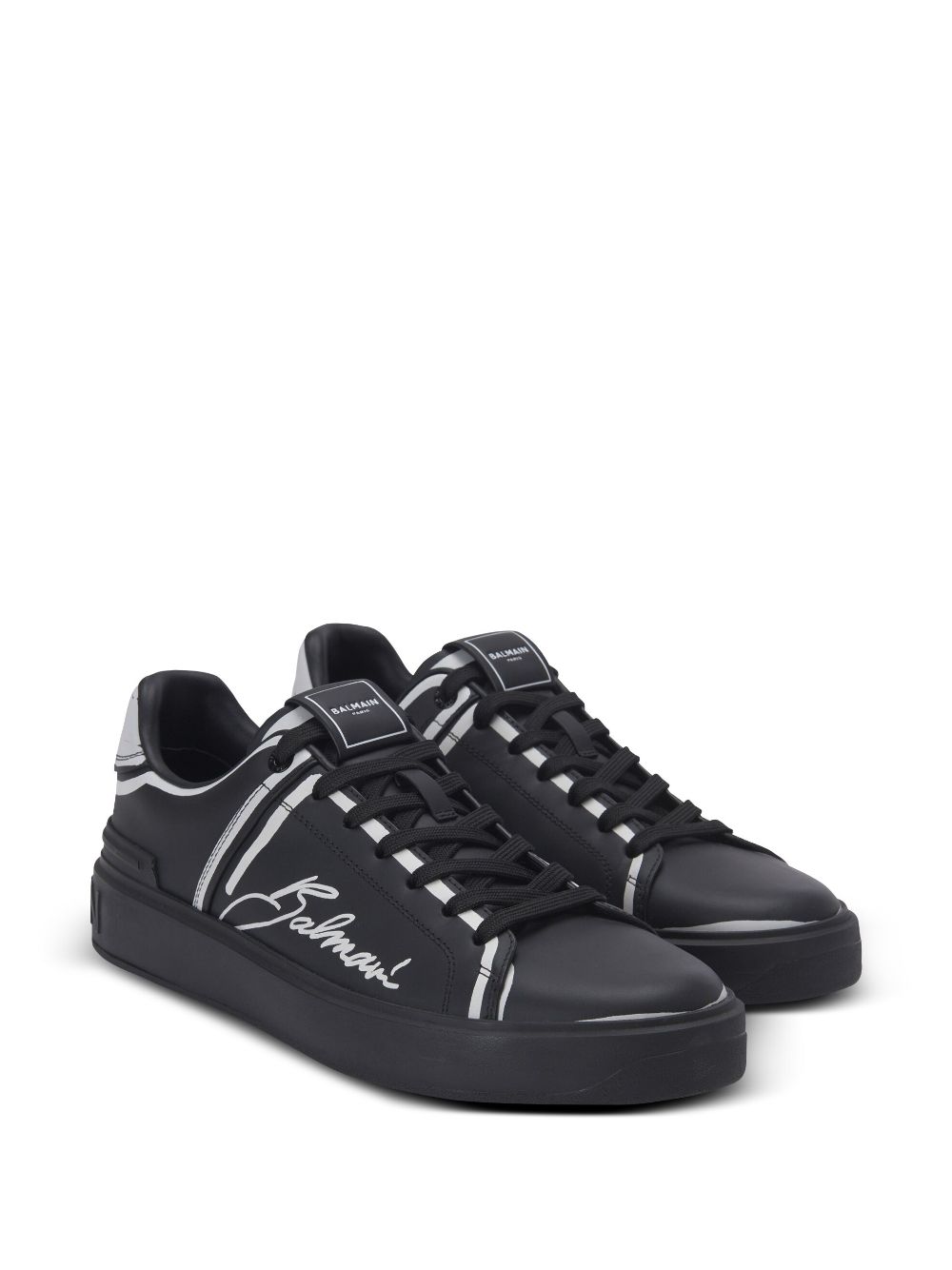 Balmain B-Court sneakers - Zwart