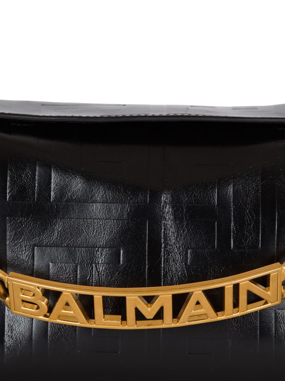 Balmain 1945 leather clutch bag Women