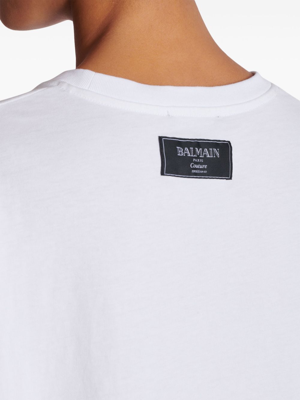 Affordable Balmain kiss-print T-shirt Women