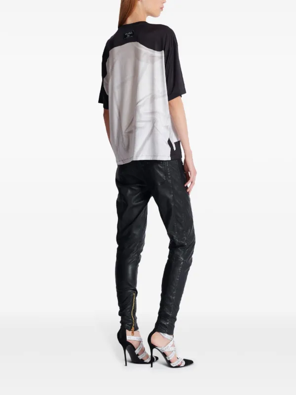 Balmain Trompe l'oeil T-shirt | White | FARFETCH TW