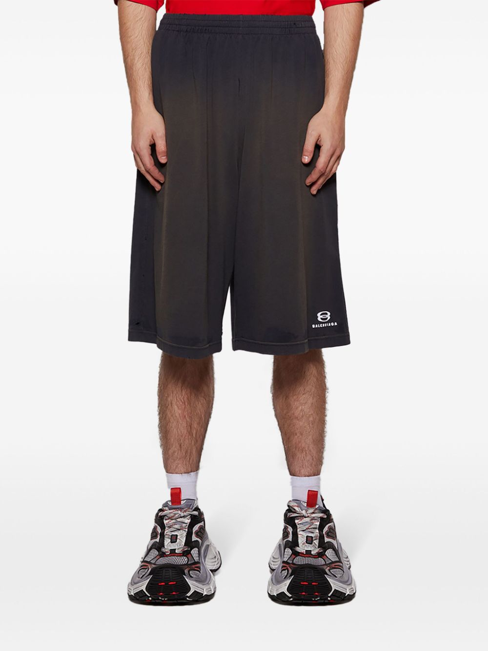 Balenciaga wide-leg shorts Men