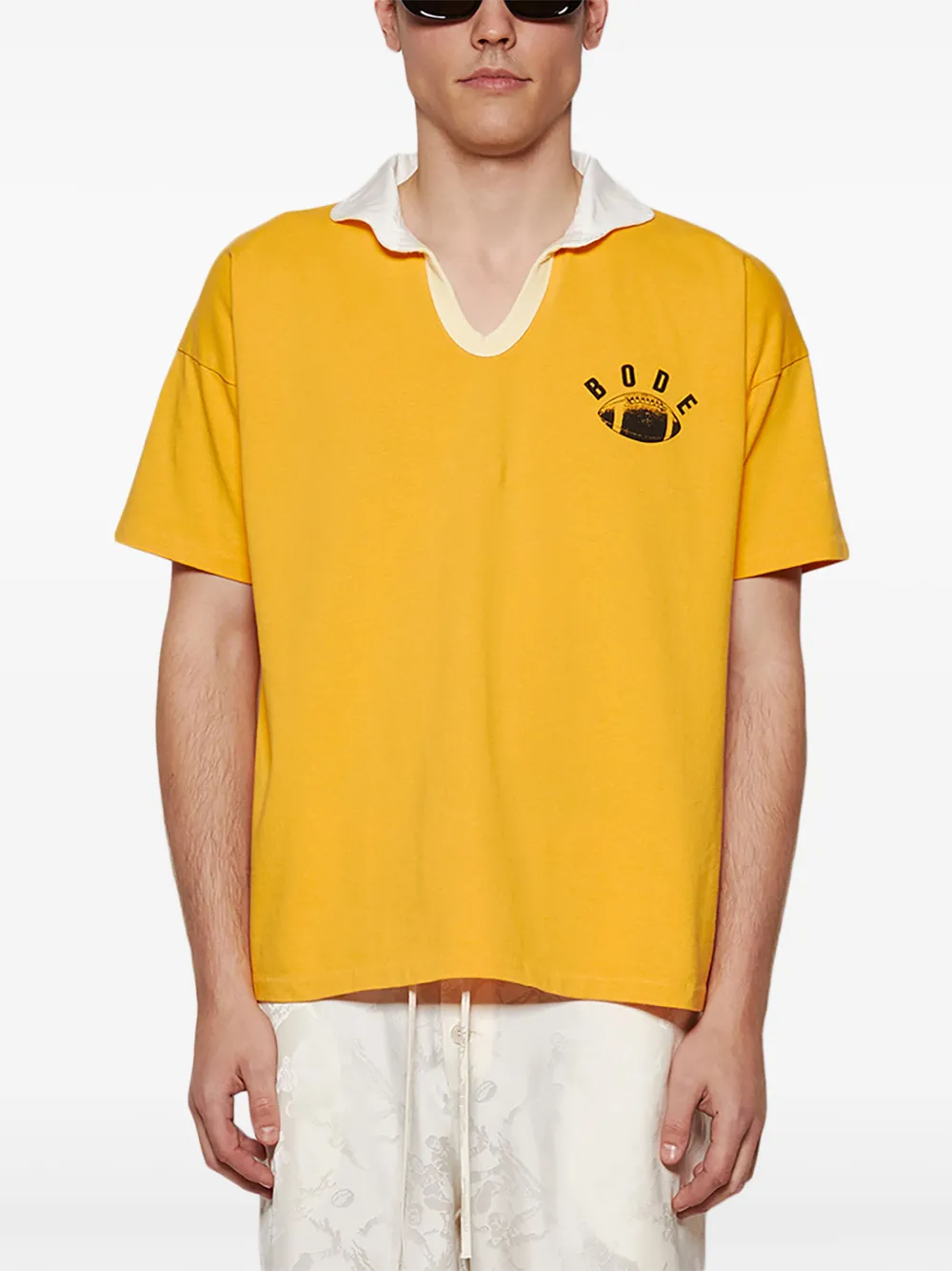 BODE Worchester poloshirt Geel