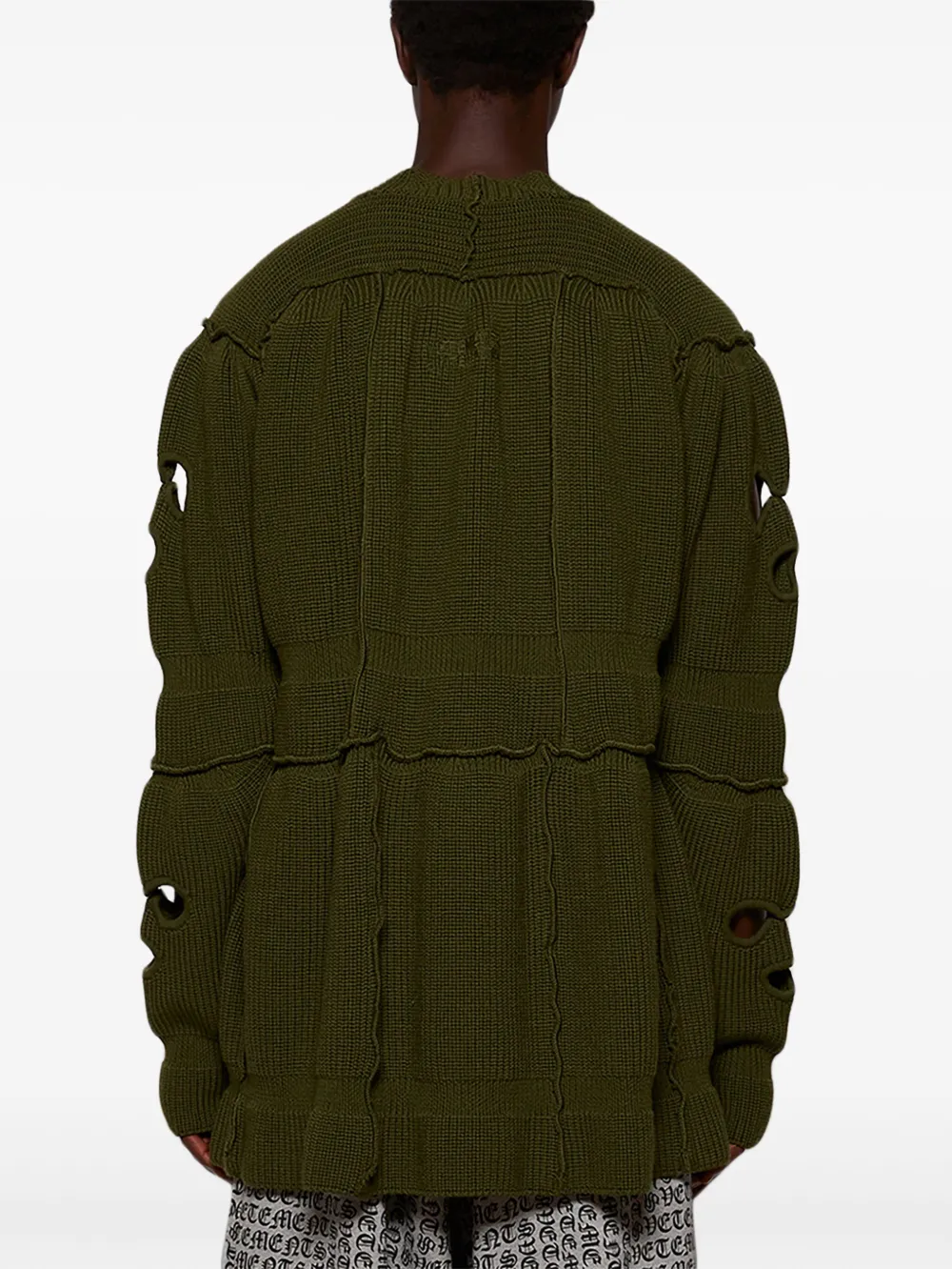 VETEMENTS Bivakmuts trui Groen