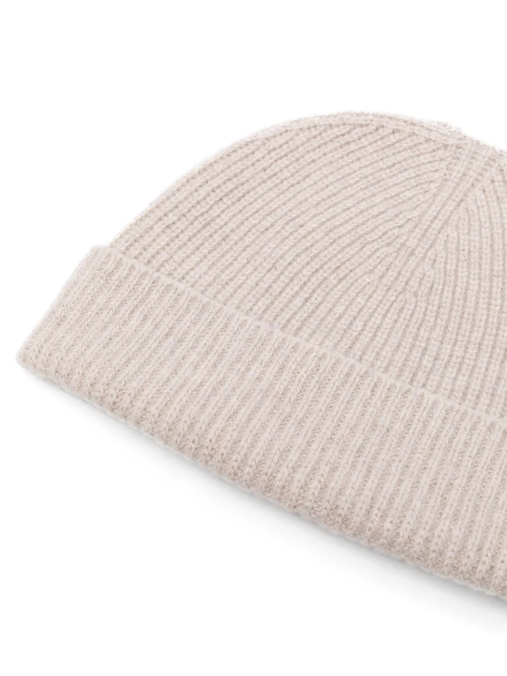 Sunspel Kasjmier muts - Beige