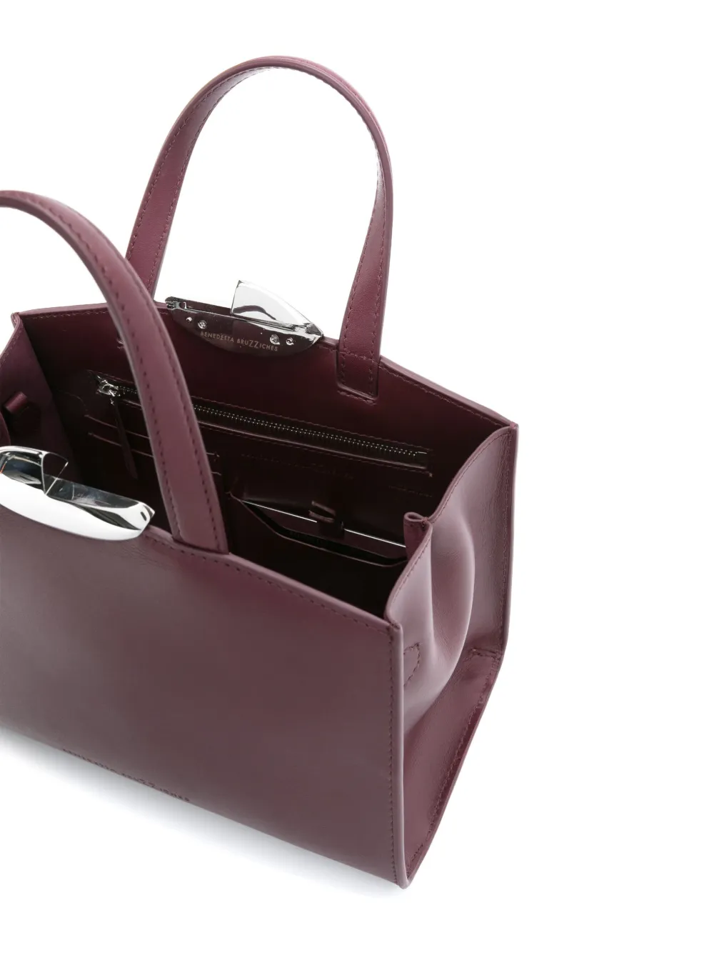 Benedetta Bruzziches Serena La Petite Tote Bag In Violett