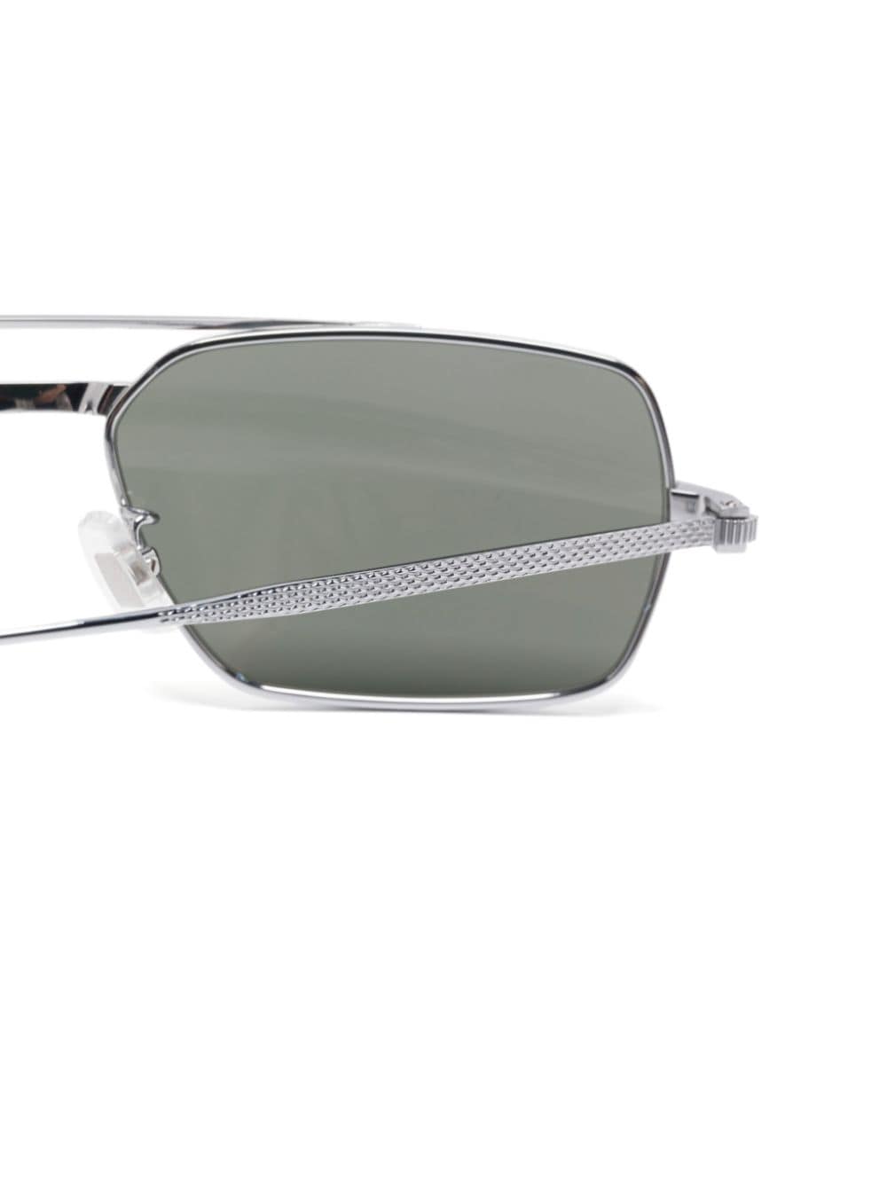 Shop Dunhill Rollagas Sunglasses In Grau