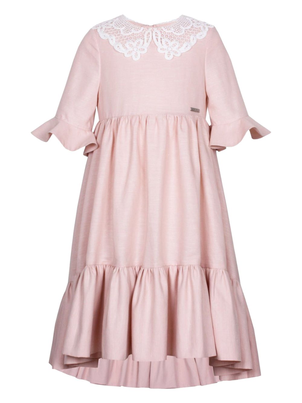 JESSIE AND JAMES contrasting-collar dress - Pink