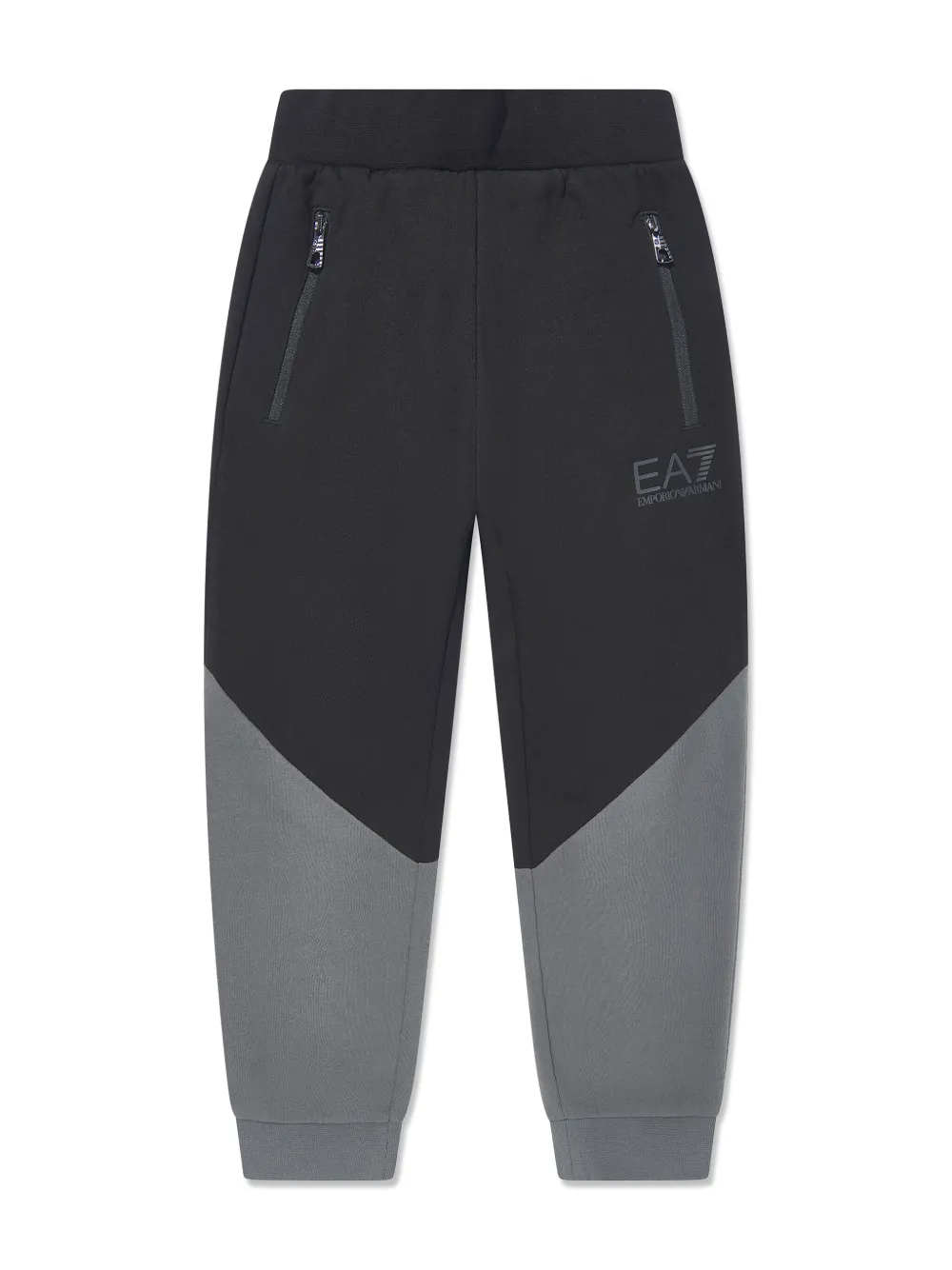 Emporio Armani Kids Trainingspak met logoprint Grijs